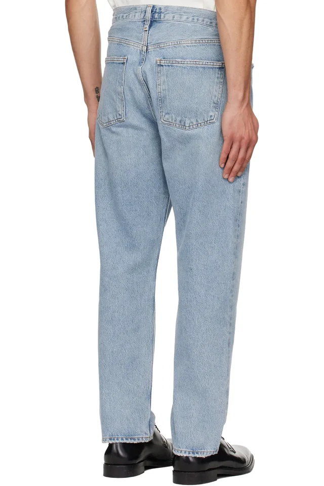 AGOLDE Blue 90's Jeans, photo 3 of 4 from SSENSE