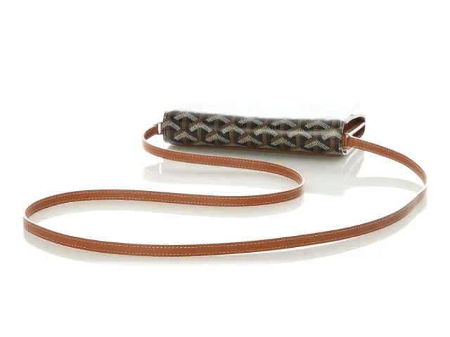 Goyard Black and Brown Varenne Wallet on Chain in Black Canvas from Ann's Fabulous Finds, photo 7 of 9