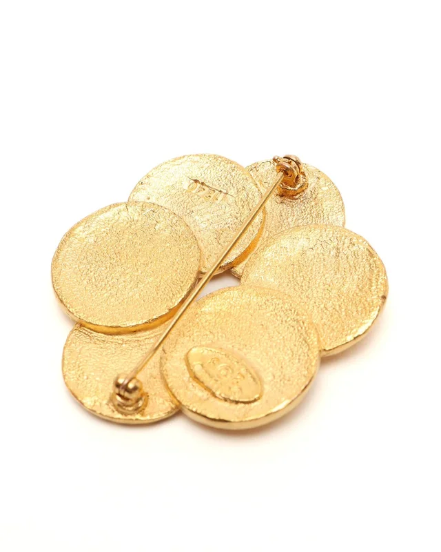 Chanel Coco Mark Coin Brooch from A Retro Tale, photo 3 of 4