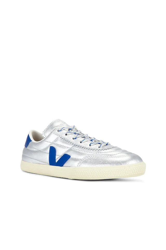 Veja Panenka Sneaker in Siver & Paros, photo 2 of 6 from REVOLVE (Canada)