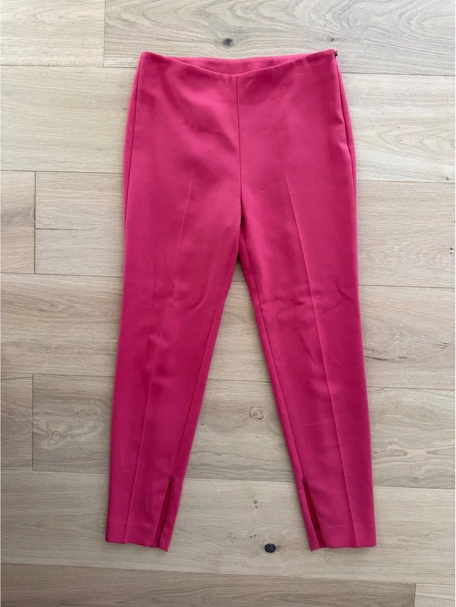 REDValentino Cigarette Pants It 38 Us 2 Ankle Zip Hem Slim Trousers in pink from Poshmark