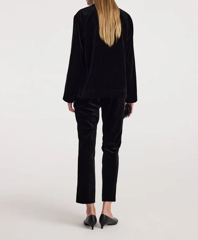 Róhe Pankou Velvet Jacket, photo 5 of 6 from SENSER