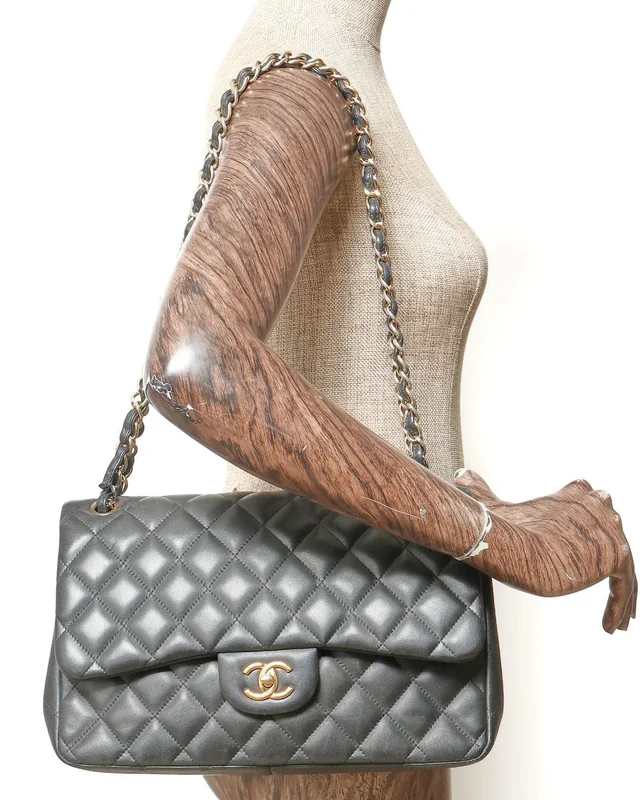 Chanel Classic Jumbo Double Flap Bag in Leather from A Retro Tale, photo 11 of 11