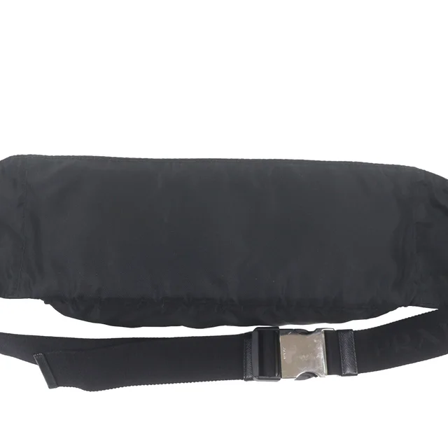 Black Prada Tessuto Belt Bag in Black Nylon from Designer Revival, photo 2 of 2