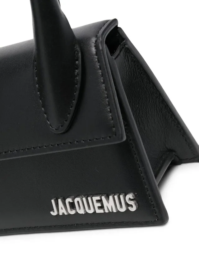 Jacquemus Le Chiquito Mini Leather Black Bag in Black Leather from HEWI, photo 3 of 4