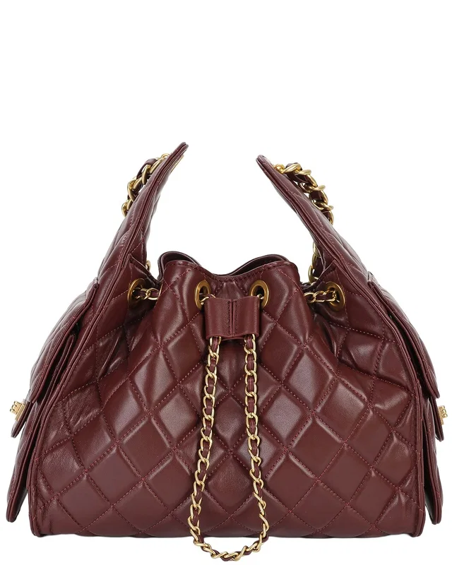 Tiffany & Fred Paris Quilted Leather Shoulder Bag, image 1 of 1 from Gilt