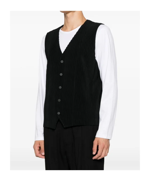 Homme Plissé Issey Miyake Pleated Vest, photo 3 of 5 from SENSER