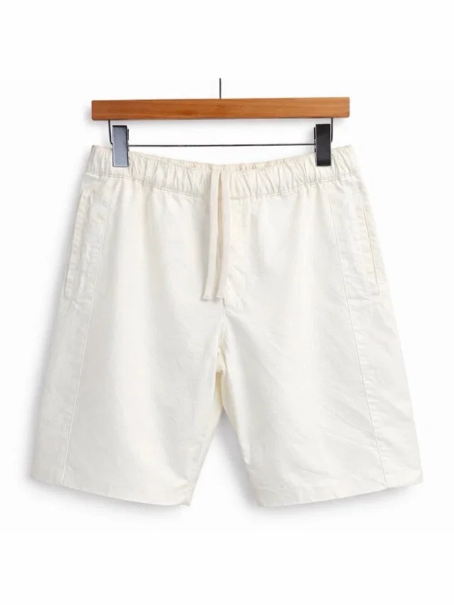 Alexander McQueen Cotton Drawstring Shorts 46 Luxury Minimal Designer in white from Poshmark
