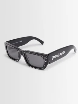 Moncler Genius Square sunglasses with details in 0% Platinum, 0% Crystal, photo 2 of 5 from LUISAVIAROMA