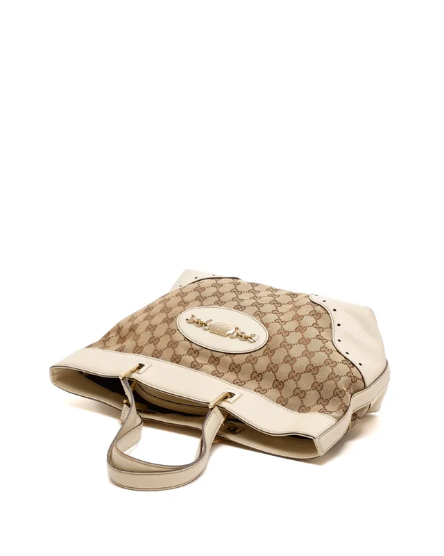 Gucci GG Tote Bag in Canvas from A Retro Tale, photo 4 of 9