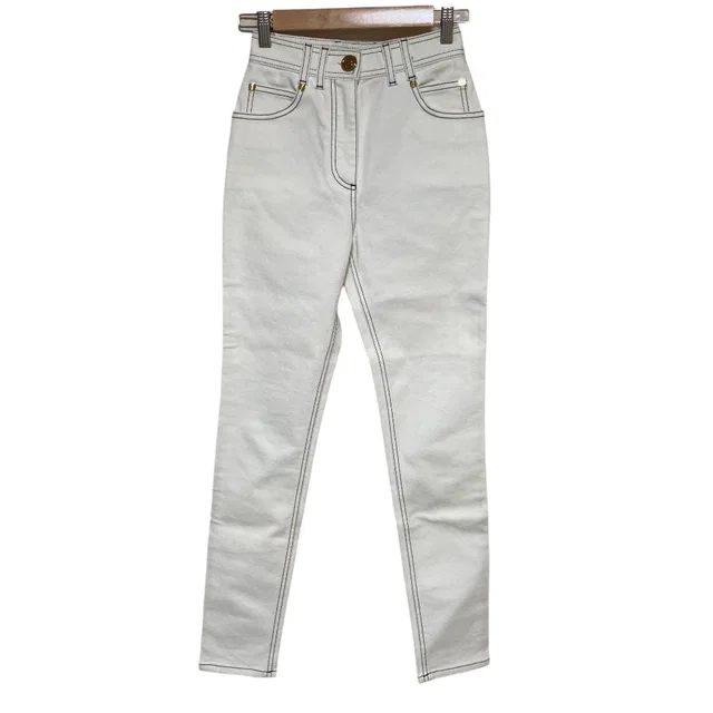Balmain Stretch Tapered Skinny Jeans from LuxUness