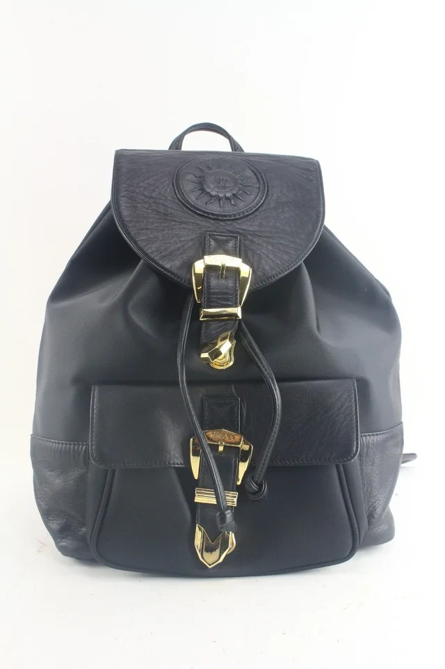 Versace Leather Backpack 2GV918K in Leather from Bagriculture