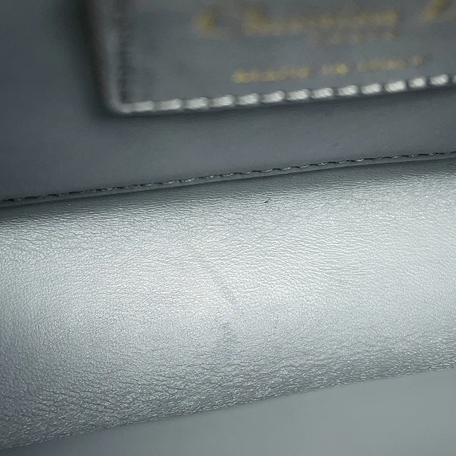 Dior 30Montaigne Shoulder Bag GrayM9204UMOS Leather in Leather from GALLERY RARE, photo 13 of 18