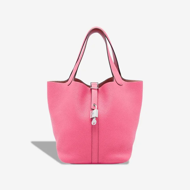 Hermès Picotin 22 Clémence Rose Azalée in Pink Clemence leather from SACLÀB, photo 1 of 1