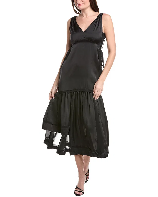 1.STATE V-Neck Asymmetric Maxi Dress, image 1 of 1 from Rue La La