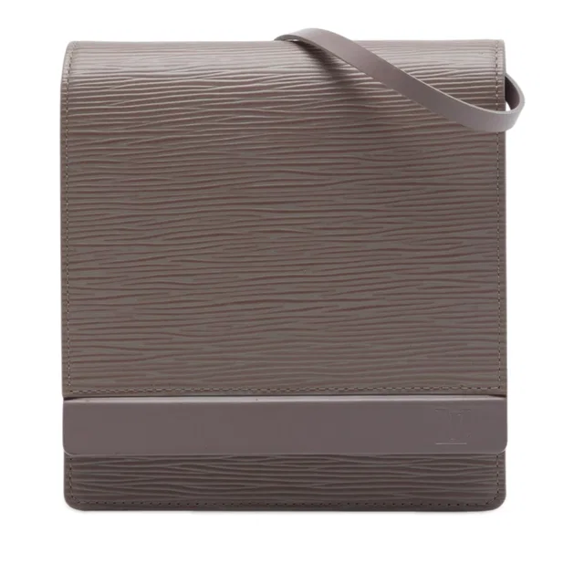 Purple Louis Vuitton Epi Biarritz Shoulder Bag in Purple Leather from Designer Revival