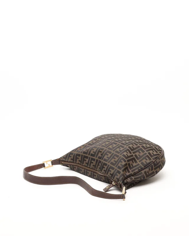 Fendi Zucca Hobo Bag in Canvas from A Retro Tale, photo 4 of 12