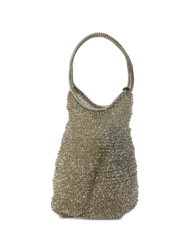 Anteprima woven-design handbag - unisex - PVC - One Size - Silver in gray|silver Woven leather from Farfetch