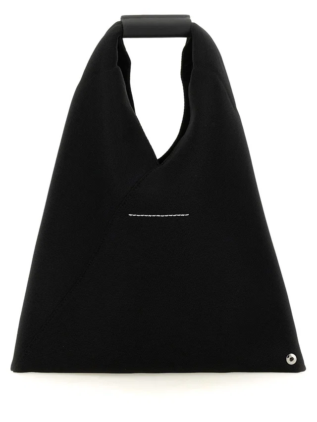 Maison Margiela Compact Polyester Shoulder Bag — Black in Black from HEWI