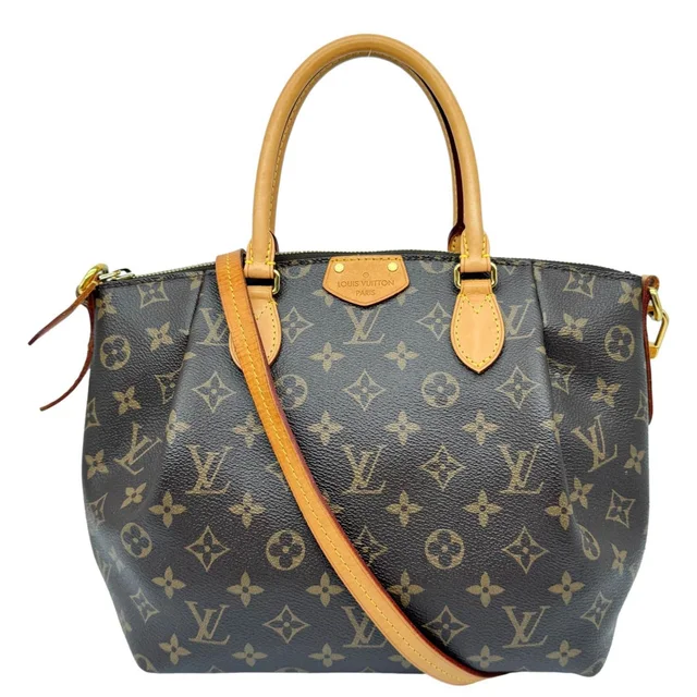Louis Vuitton Turenne PM Monogram Canvas Shoulder Bag Brown in Brown Coated canvas from Dallas Designer Handbags