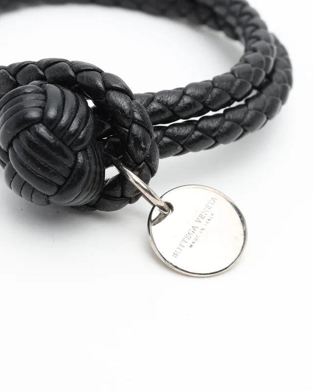 Bottega Veneta Intrecciato Bracelet in Woven leather from A Retro Tale, photo 2 of 4