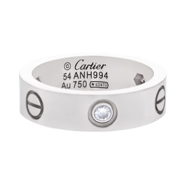 Cartier Love ring in White White Gold from Gray And Sons