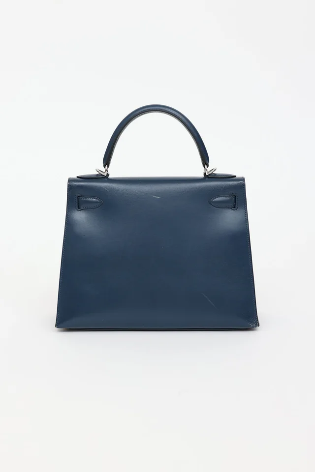 Hermès 2001 Box Kelly Sellier 28 Bag in Box leather from VSP Consignment, photo 2 of 2