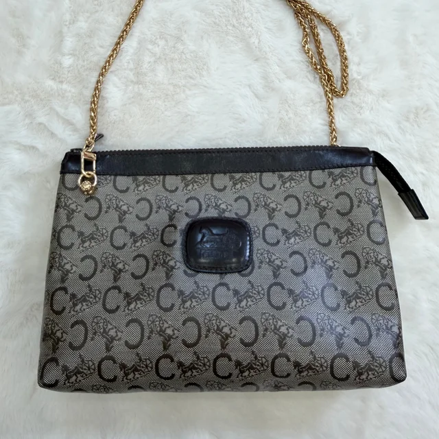 Celine Crossbody Bag with conversion kit in Coated canvas from SparklesnDreams