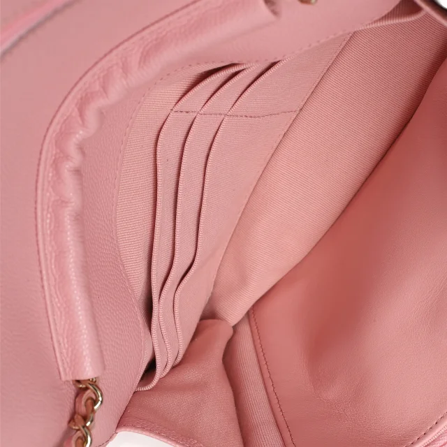 Chanel Light Pink Caviar Wallet On Chain in Pink Caviar leather from Season 2 Consign, photo 8 of 8