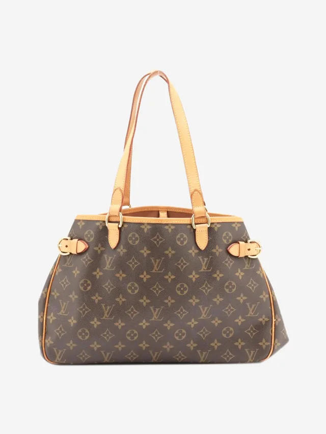 Louis Vuitton Brown vintage 2005 Monogram Batignolles Horizontal bag in Brown Coated canvas from Sign of the Times