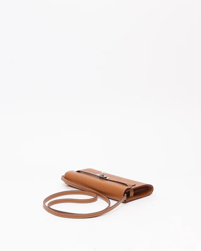 Hermès Epsom Kelly To Go Wallet in Epsom leather from A Retro Tale, photo 5 of 14