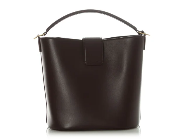 Celine Medium Deep Burgundy Louise in Burgundy Leather from Ann's Fabulous Finds, photo 5 of 10