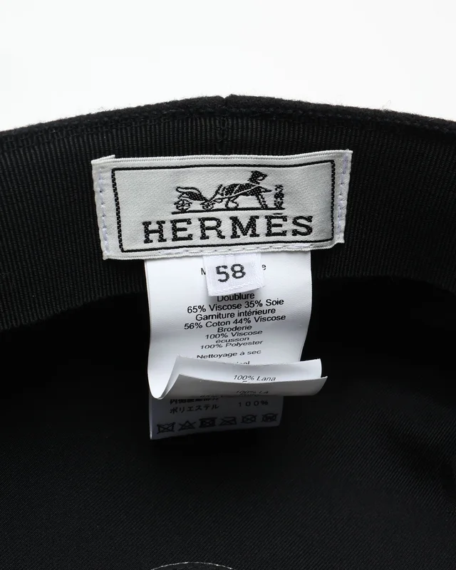 Hermès Cabourg En Finesse Cap, Size 58 in Silk from A Retro Tale, photo 5 of 6