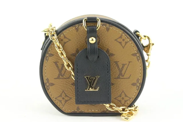 Louis Vuitton Reverse Monogram Boite Chapeau Necklace in Canvas from Bagriculture