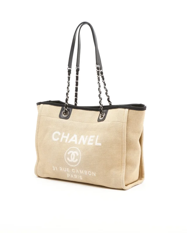 Chanel Deauville PM Tote Bag in Canvas from A Retro Tale, photo 2 of 2