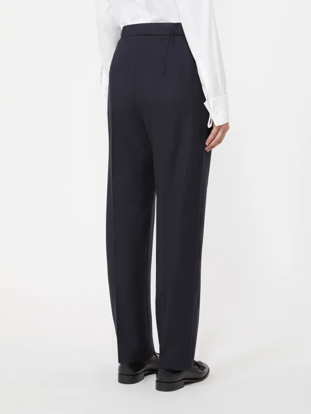 Max Mara drawstring-waist pleated trousers, photo 3 of 4 from SENSER