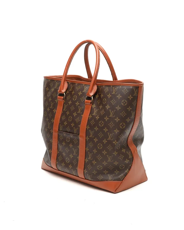 Louis Vuitton Monogram Sac Weekend Tote Bag in Coated canvas from A Retro Tale, photo 2 of 10