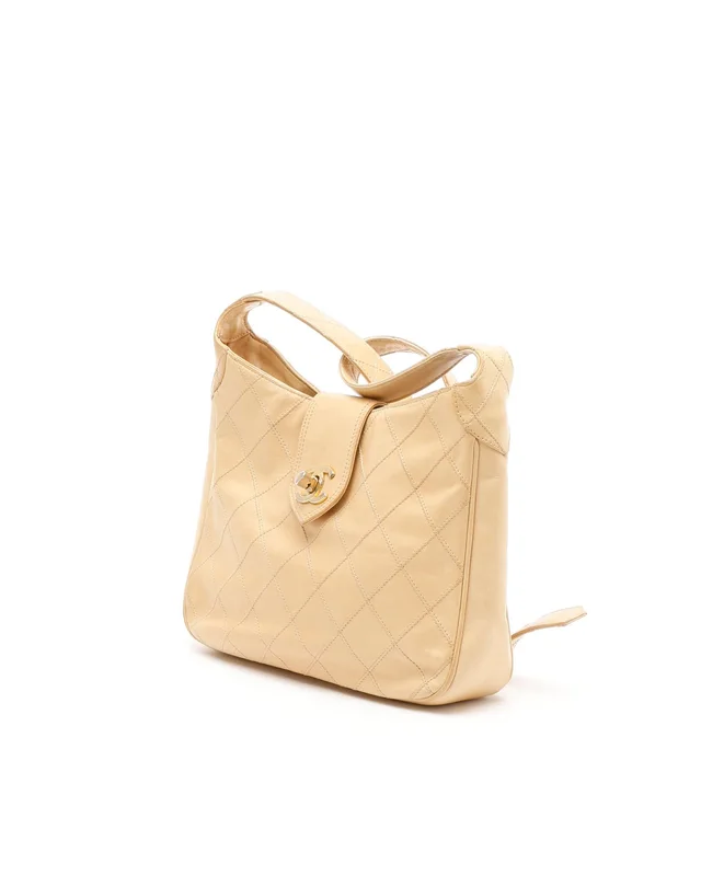 Chanel CC Quilted Shoulder Bag in Leather from A Retro Tale, photo 2 of 11
