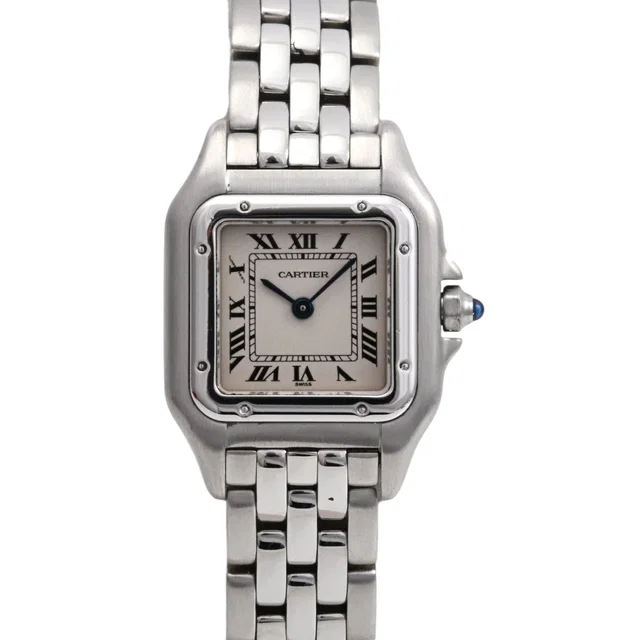 Cartier Panthère SM W25033P5 Quartz Ivory in White from VINTAGE QOO TOKYO