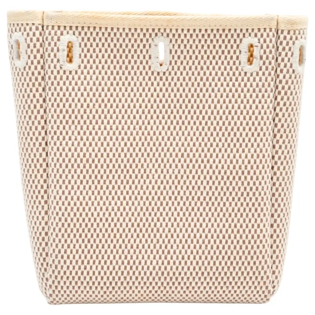 Hermès 2004 production AEL Bag TPM Natural/Black from VINTAGE QOO TOKYO, photo 14 of 19