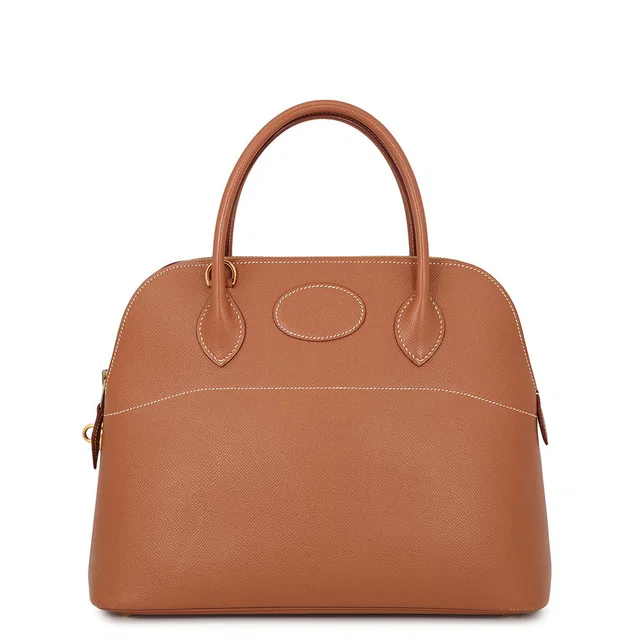 Hermès Bolide Gold Courchevel Size 31 in Gold from GALLERY RARE