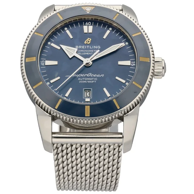 Breitling Superocean AB2020 46mm Stainless Steel Watch from H&T