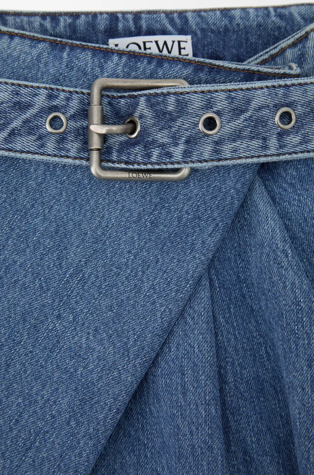 Loewe Draped jeans in denim, photo 2 of 6 from SENSER