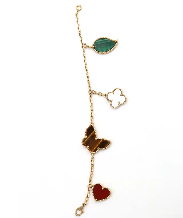 Van Cleef & Arpels lucky charms bracelet with pouch from Luxury Promise