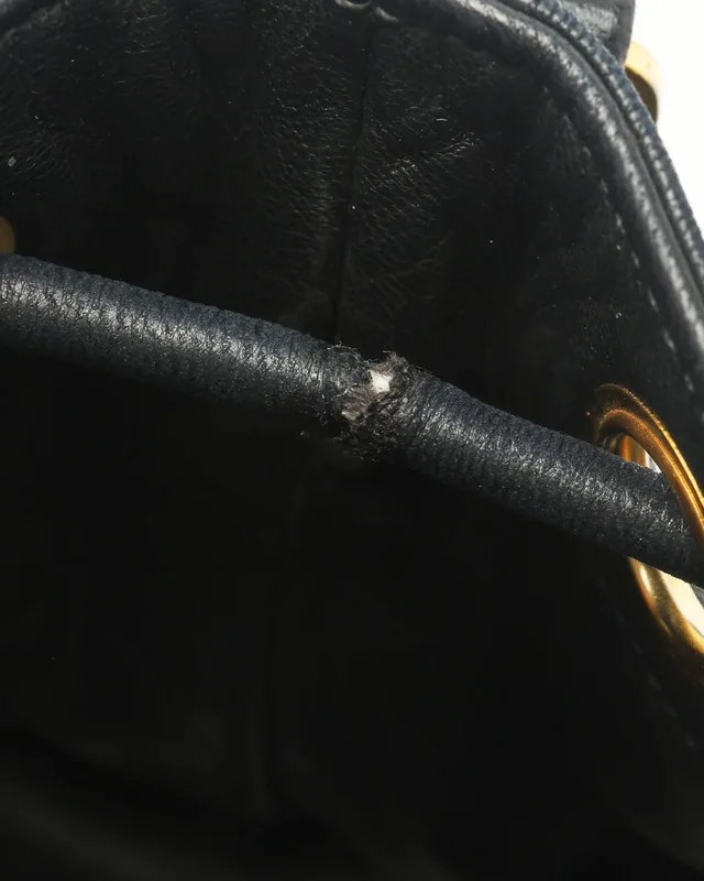 Chanel CC Chain Bucket Bag in Leather from A Retro Tale, photo 7 of 11