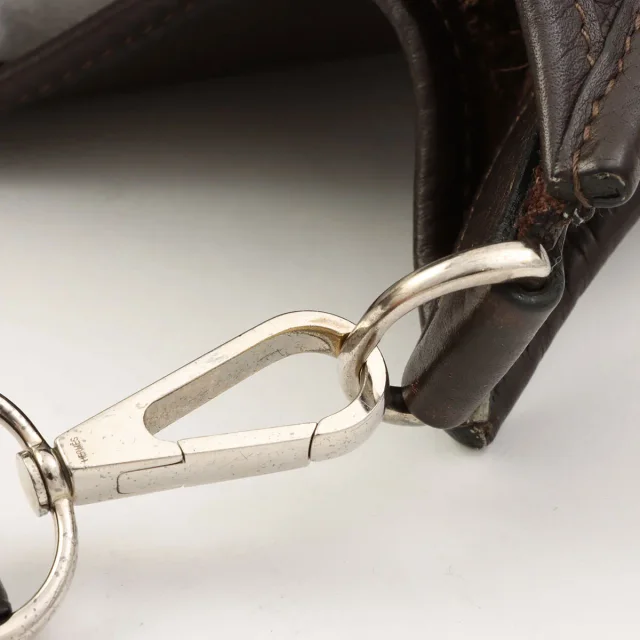 Hermès 2006 Evelyn II GM Chocolat in Clemence leather from VINTAGE QOO TOKYO, photo 17 of 18