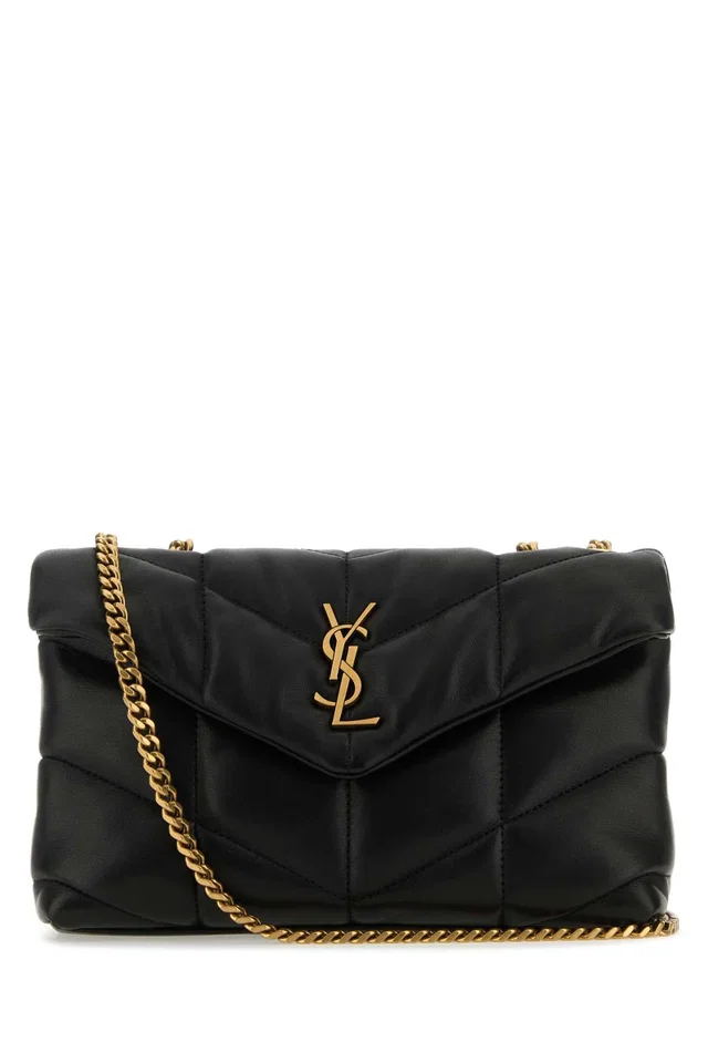Saint Laurent Crossbody Bag — Black in Black Nappa leather from HEWI