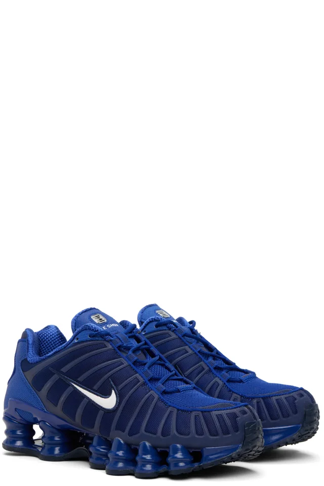 Nike Blue Shox TL Sneakers, photo 4 of 5 from SSENSE