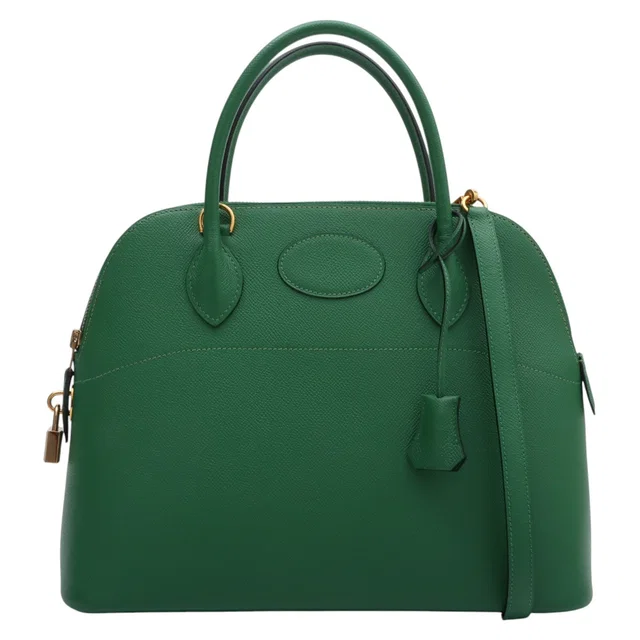 Hermès 1998 Bolide 31 Vert Bengali in Green from VINTAGE QOO TOKYO