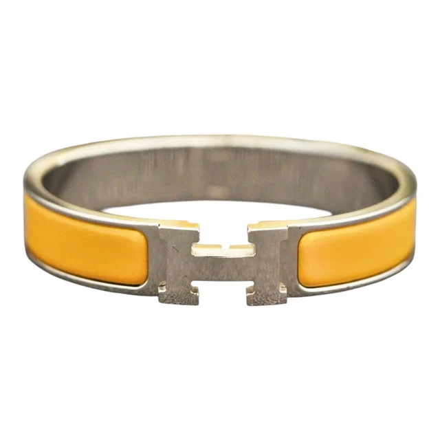 Hermès H Clic Yellow Bracelet in Yellow from Luxury Promise